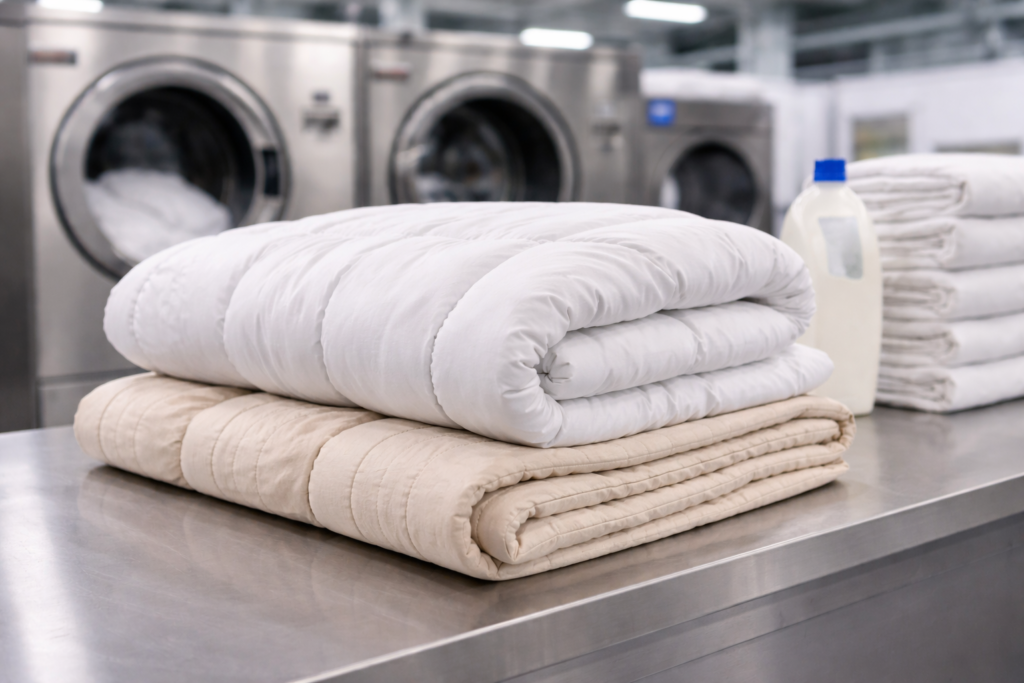 Blanket and duvet cleaning StayFresh laundry Malta