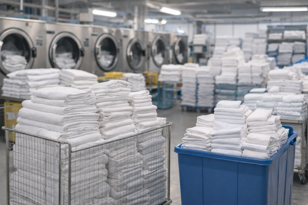 Bulk Commercial Laundry Service Malta StayFresh